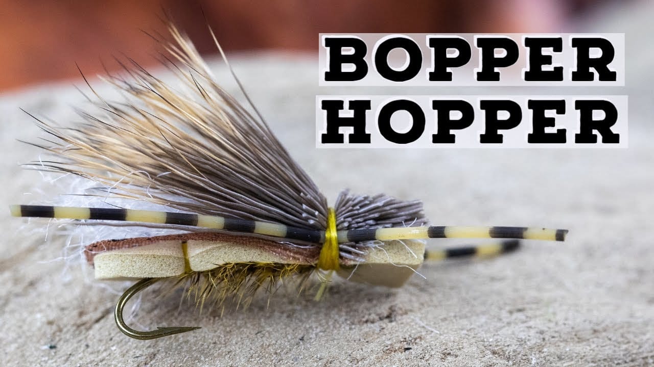 Bopper Hopper Fly Tying Video Material Kit