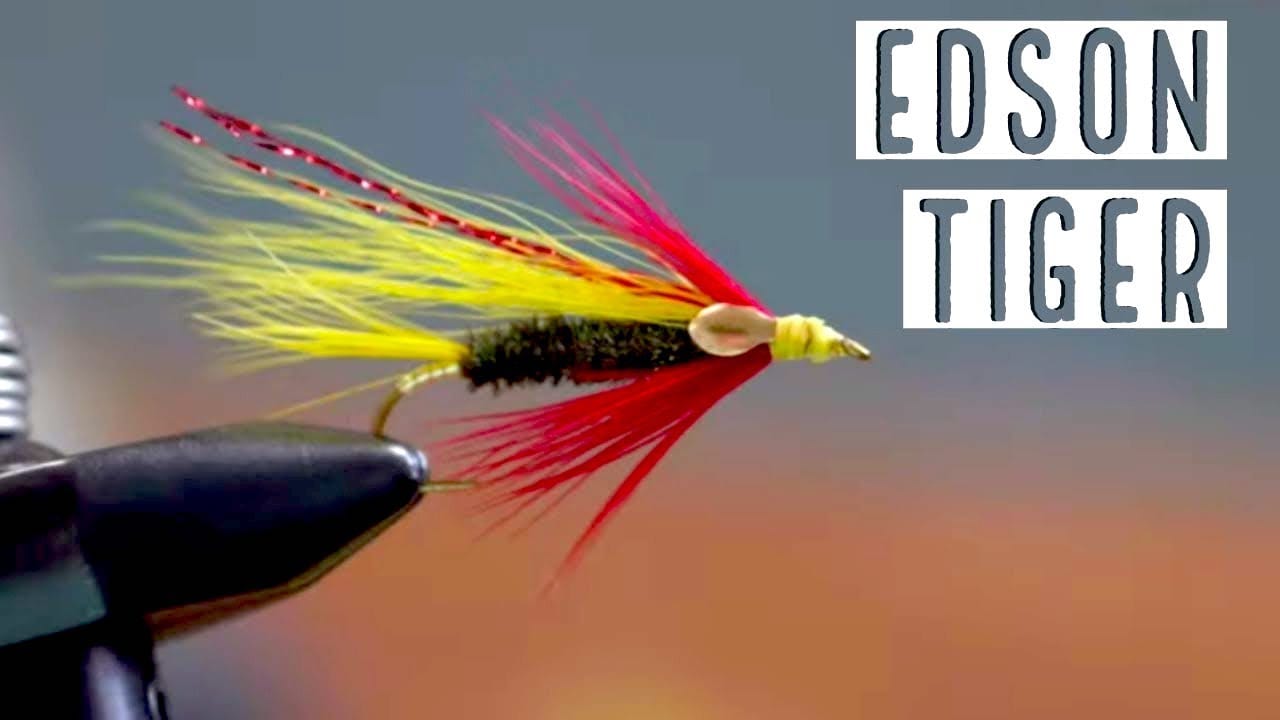 Edson Tiger Pattern Tying Video Material Kit - Image 1