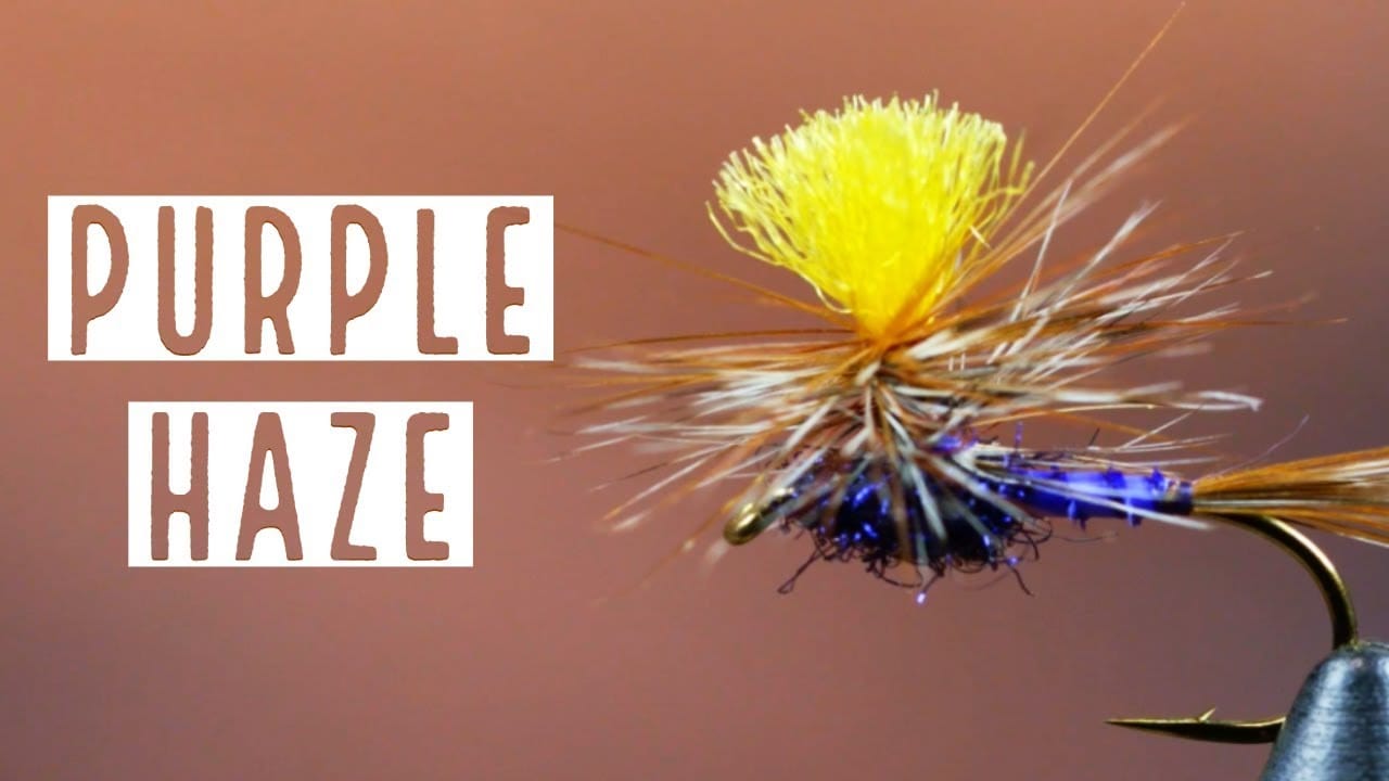 Purple Haze Fly Tying Video Material Kit - Image 1