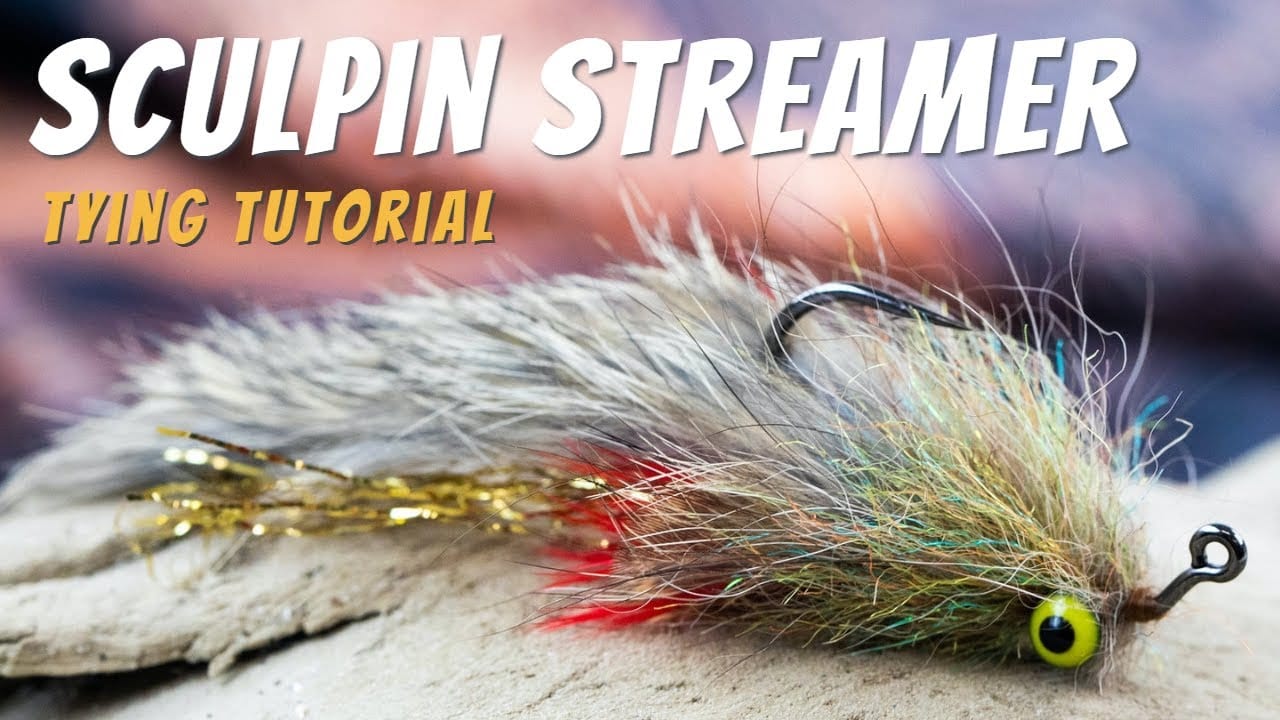 Sculpin Streamer Fly Tying Video Material Kit - Image 1
