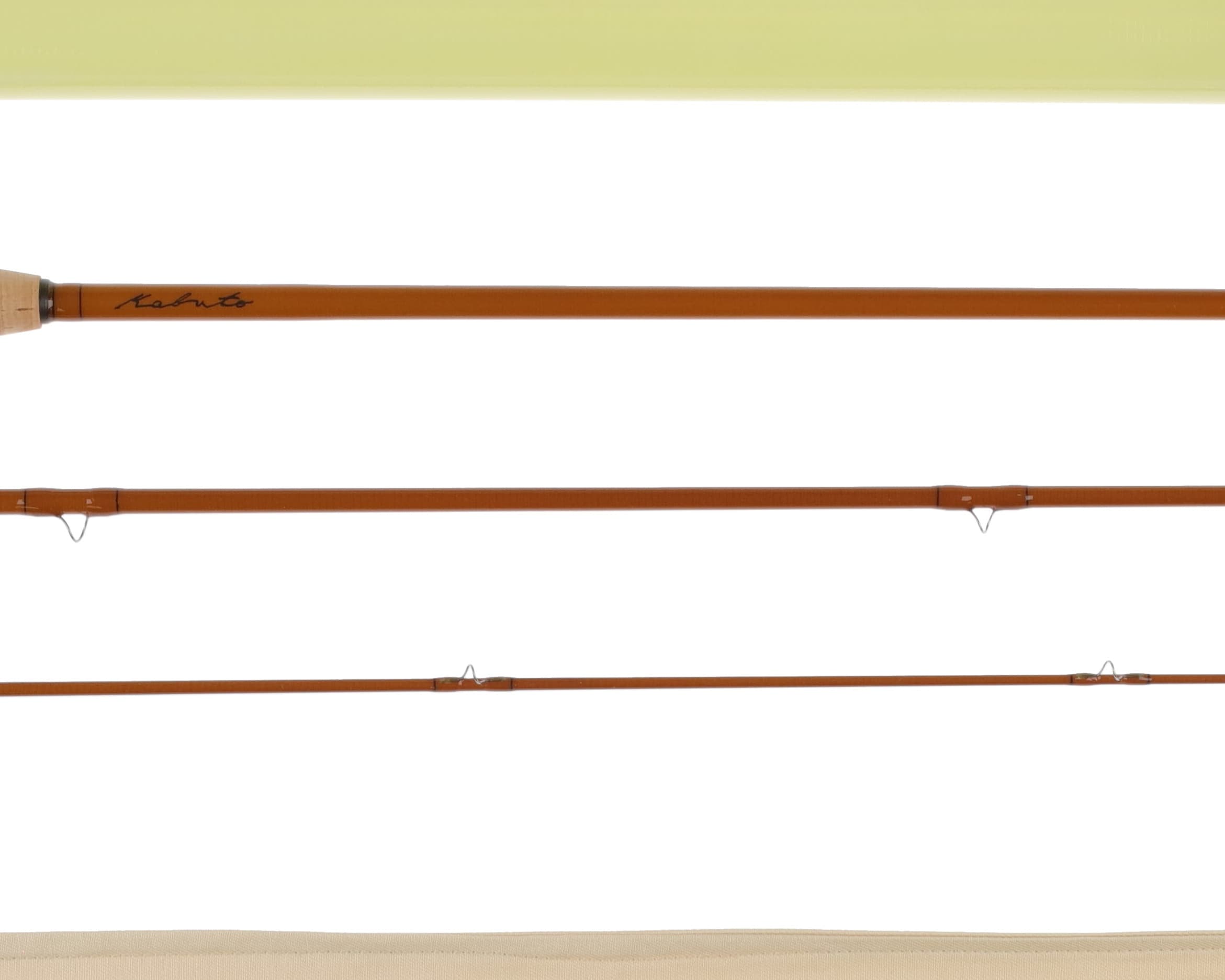 Kabuto Kabuto Brown / Flamed Bamboo Fiberglass Fly Rod 703N - Additional 2 Image