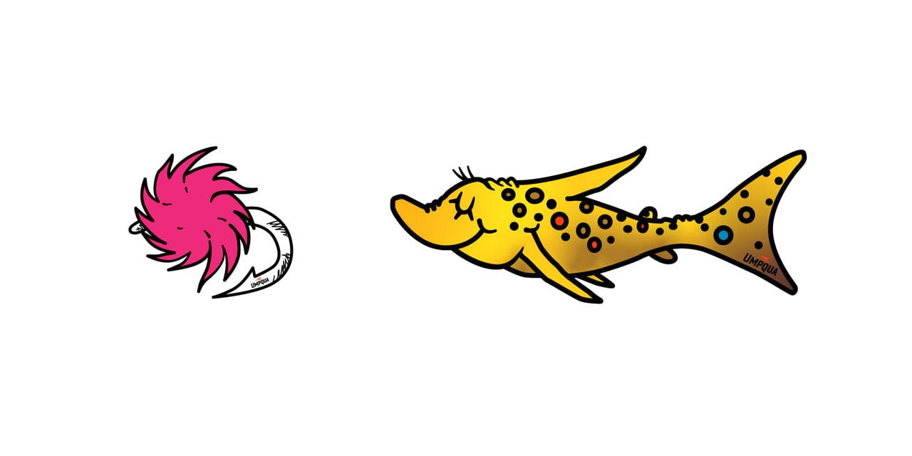 Umpqua Brown Egg Seuss Sticker