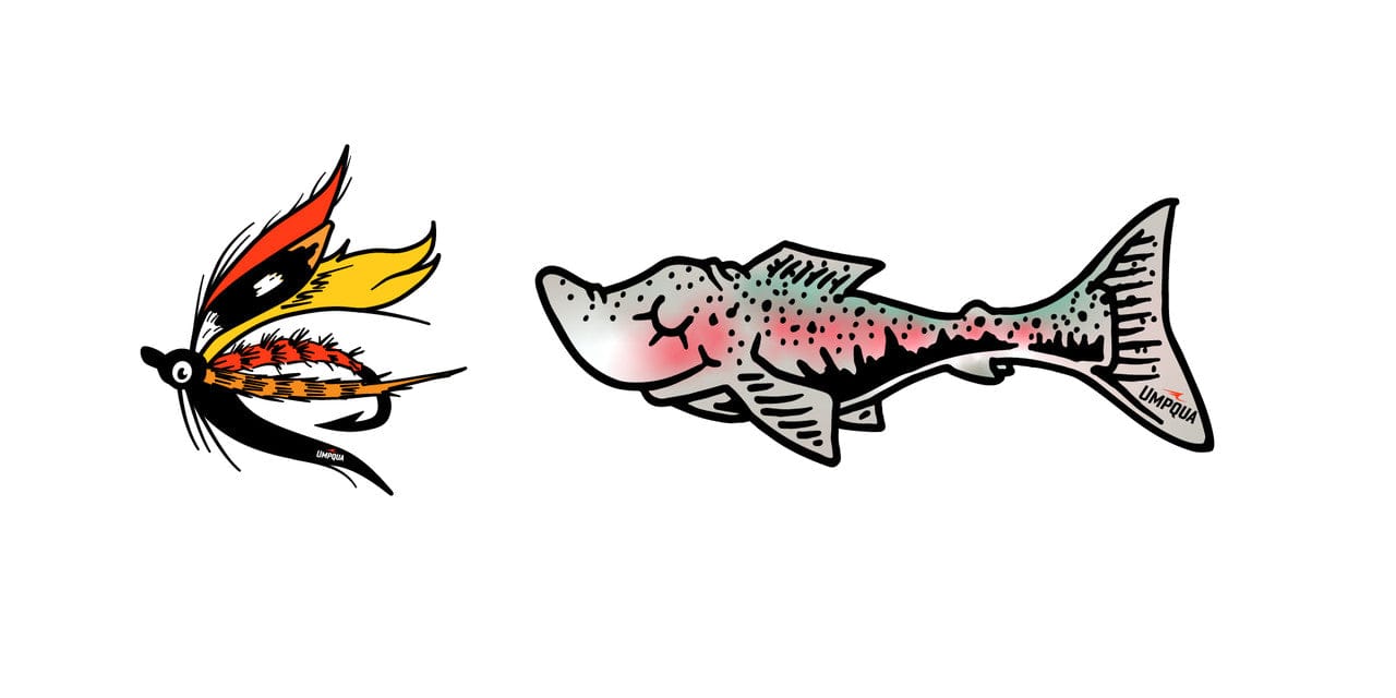 Umpqua Sticker Streamer Black