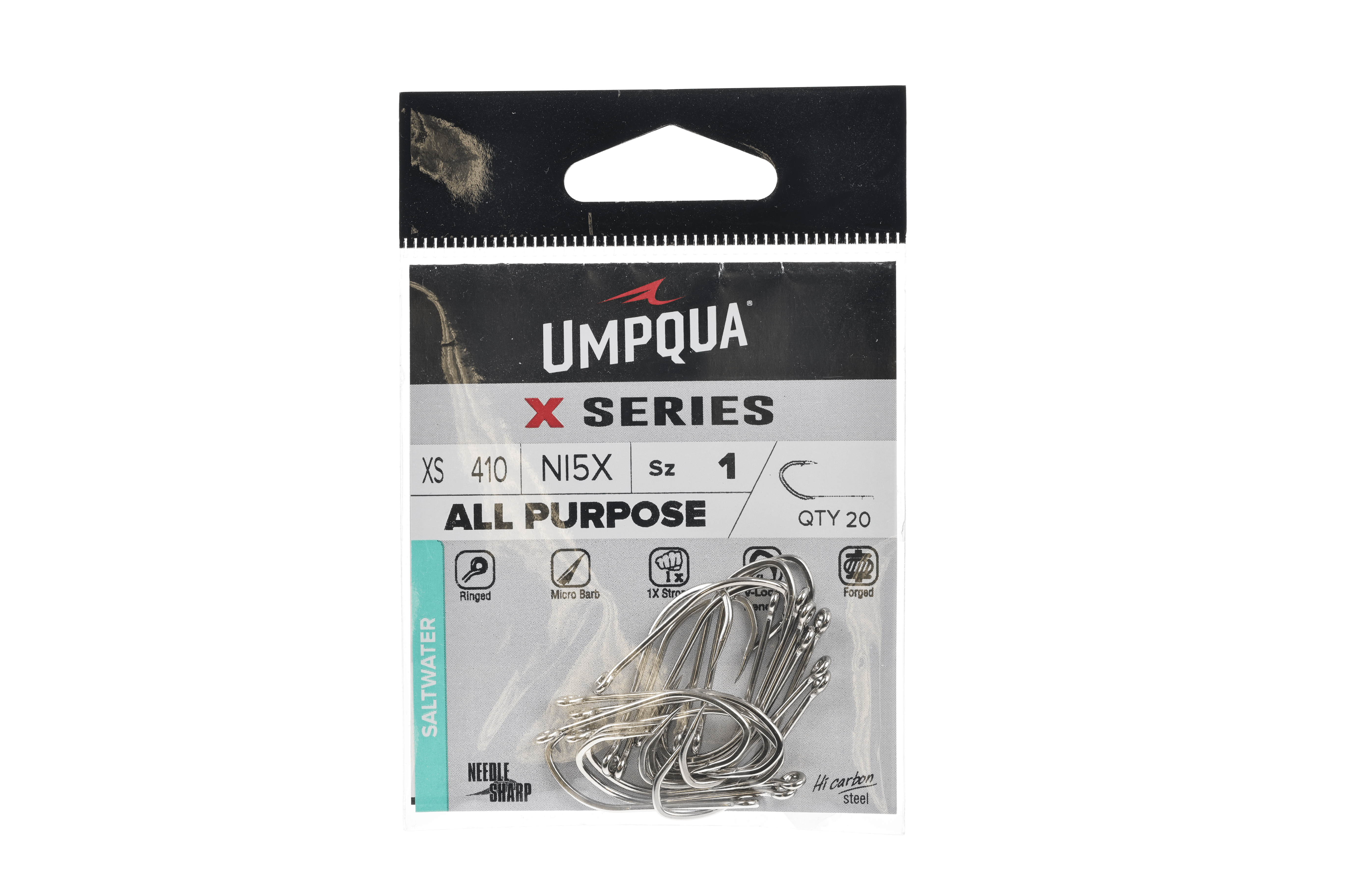 Umpqua XS410 NI5X Fly Hooks