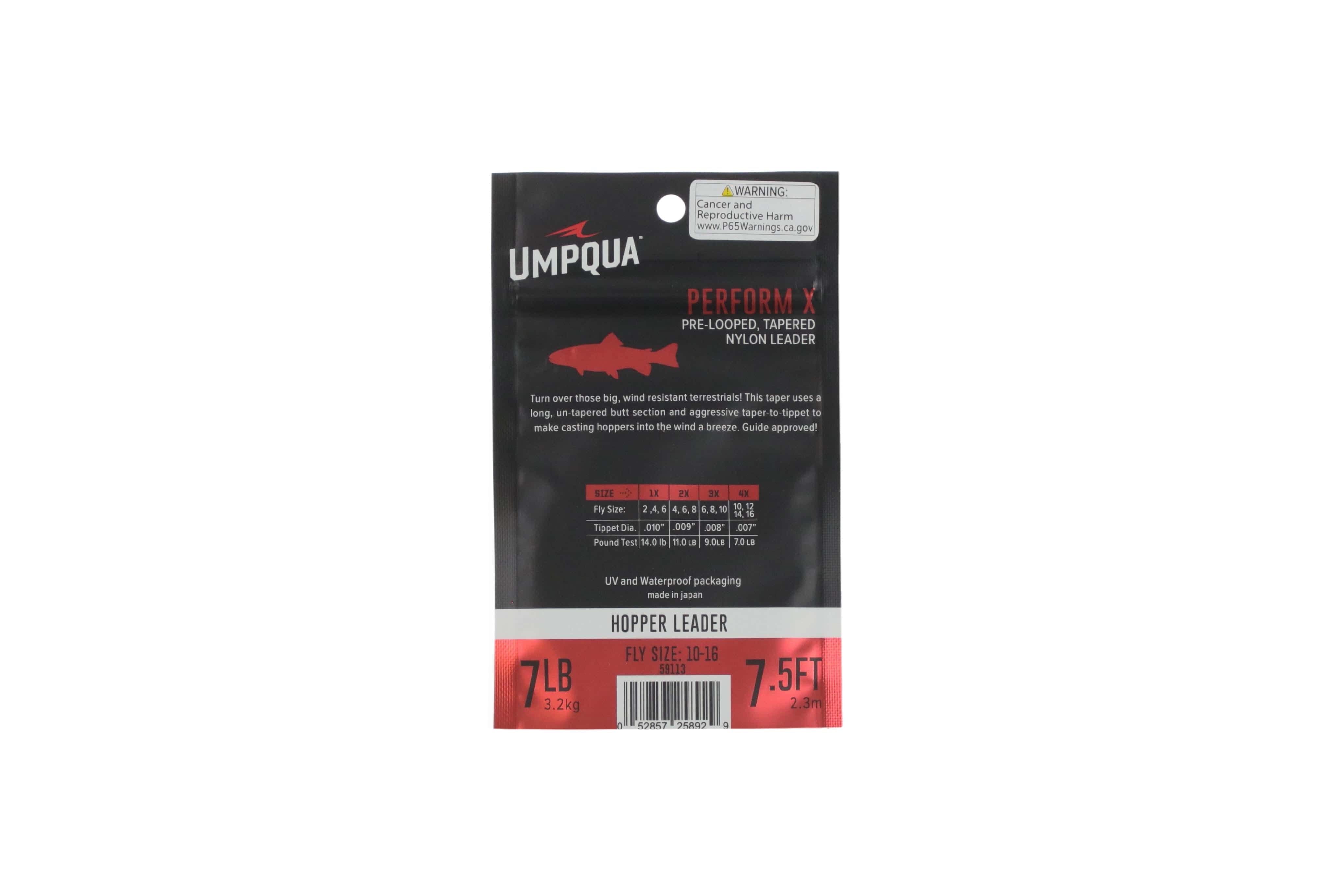 Umpqua Perform X Hopper Leader