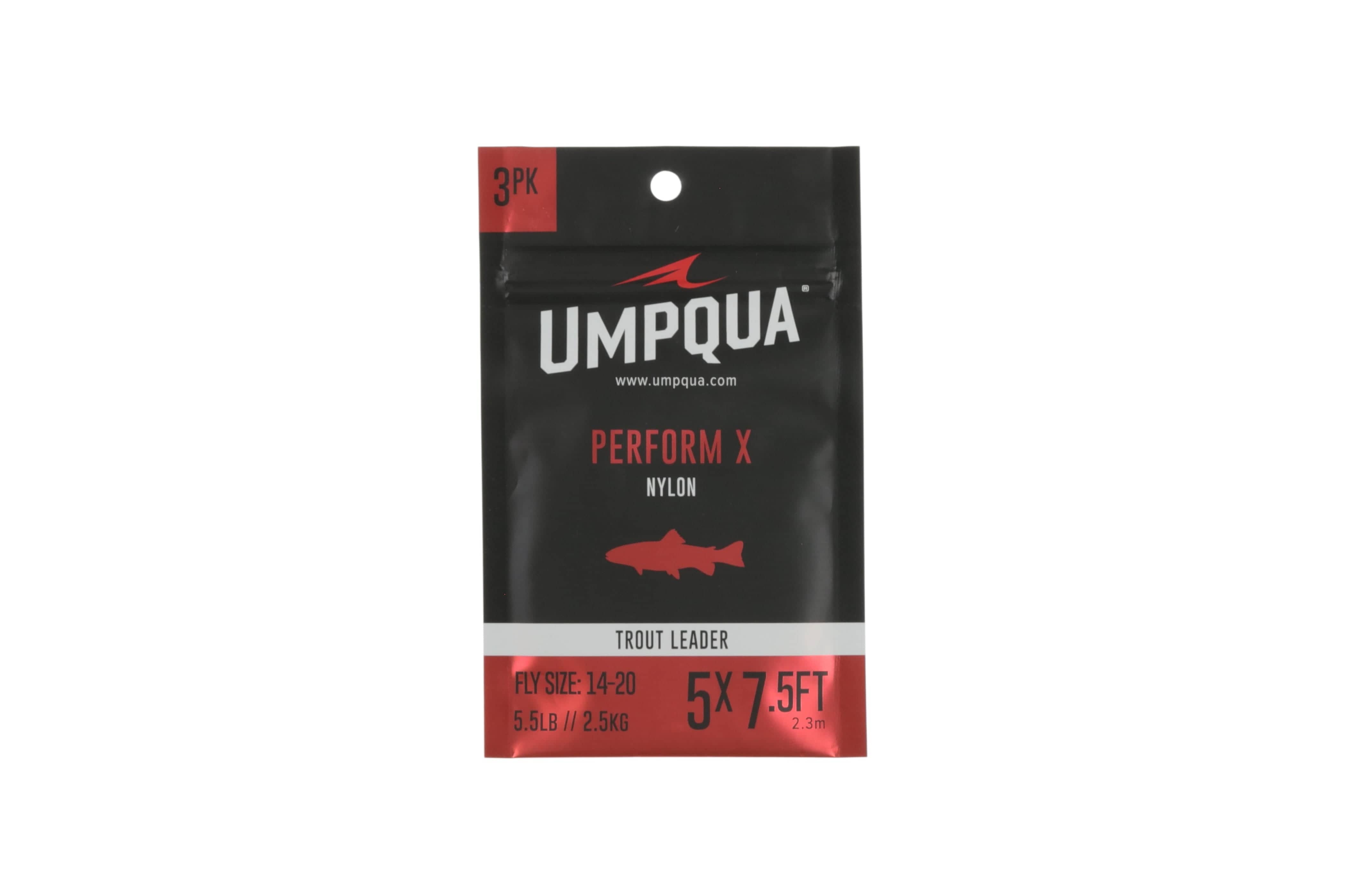 Umpqua Perform X Power Leader 3-Pack