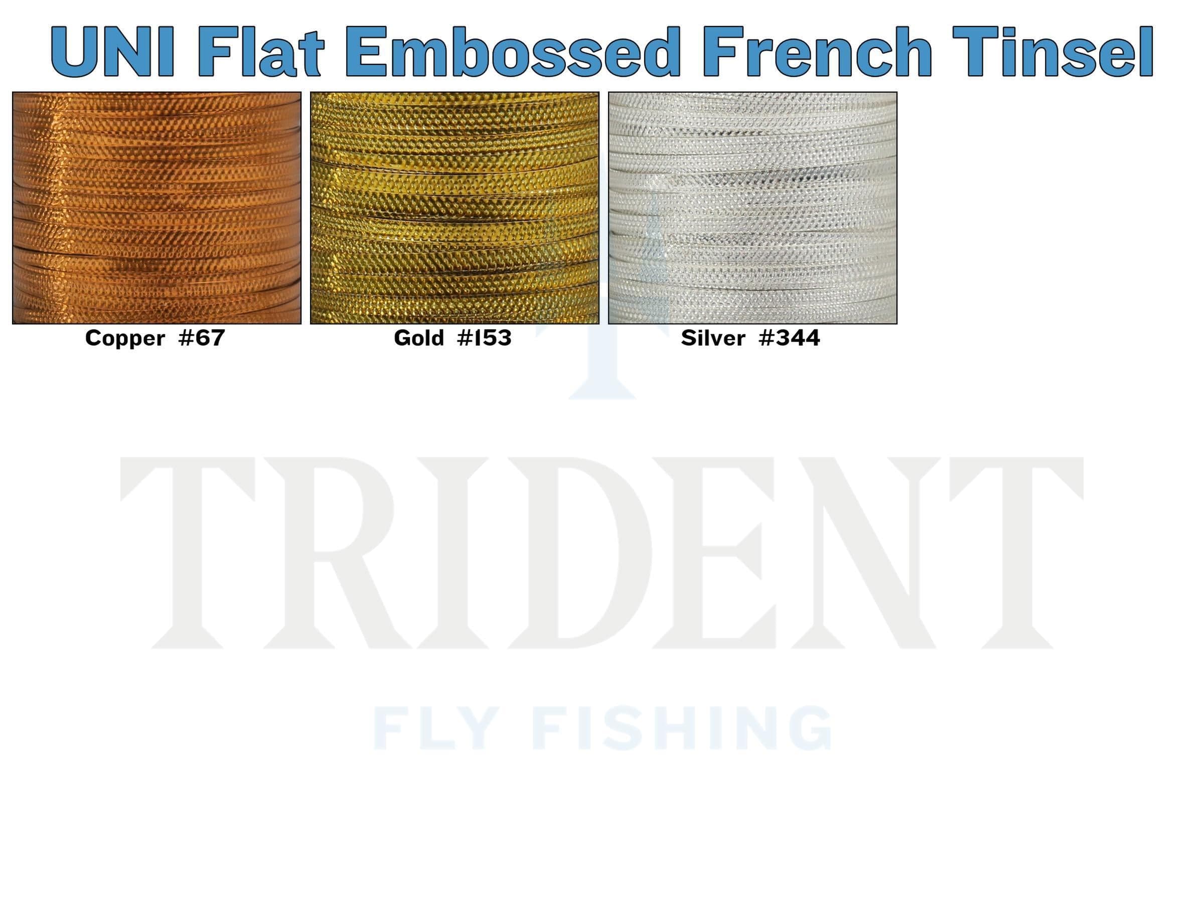UNI Flat Embossed French Tinsel