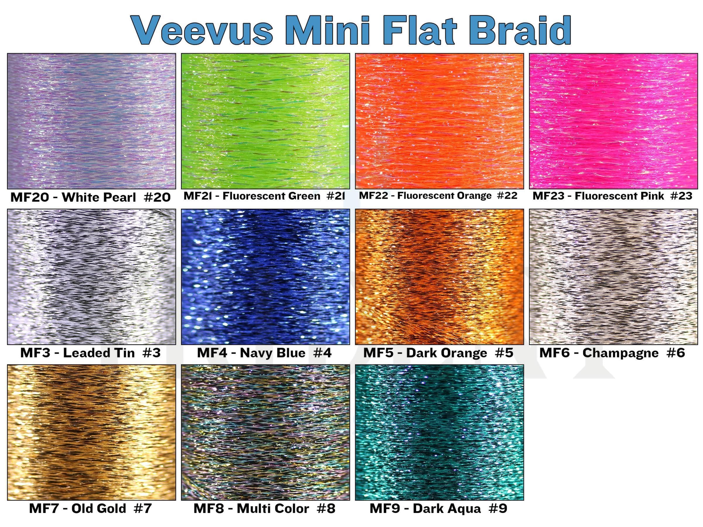 Veevus Mini Flat Braid