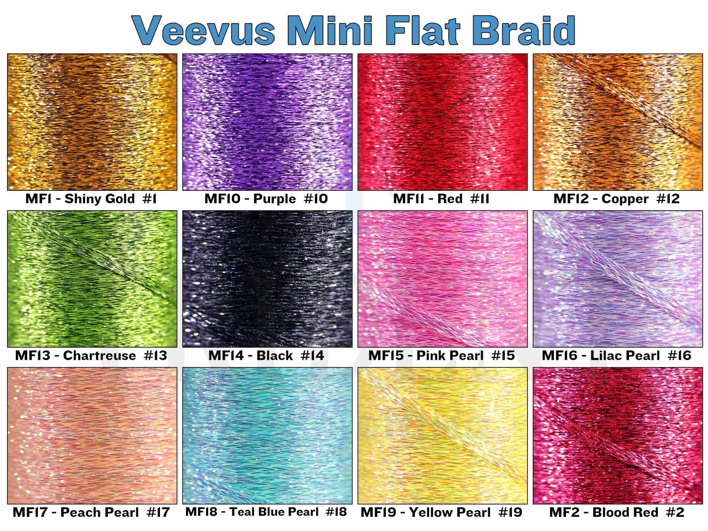 Veevus Mini Flat Braid