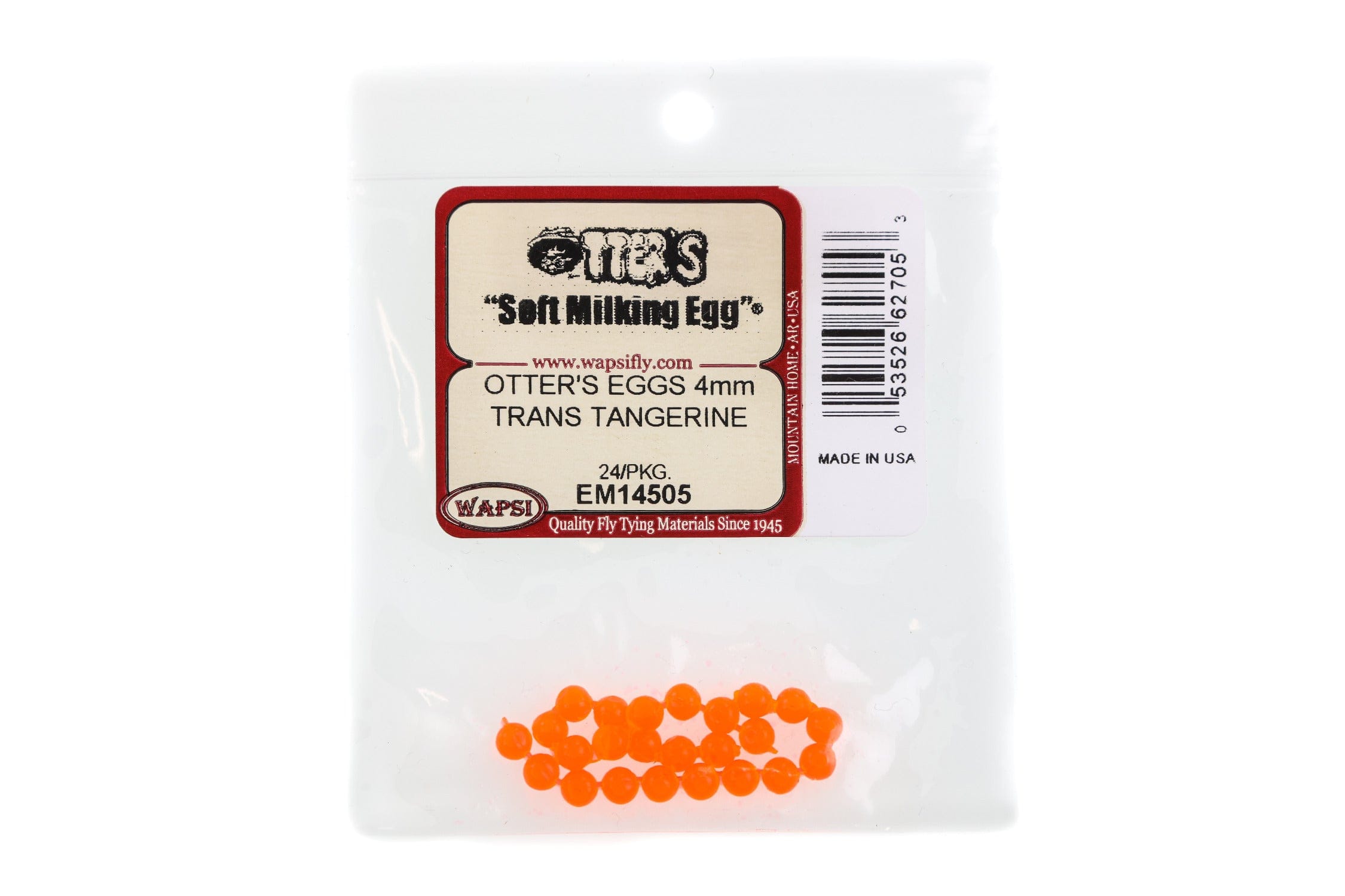 Wapsi Otters Soft Milking Salmon Eggs (3-Egg Cluster)