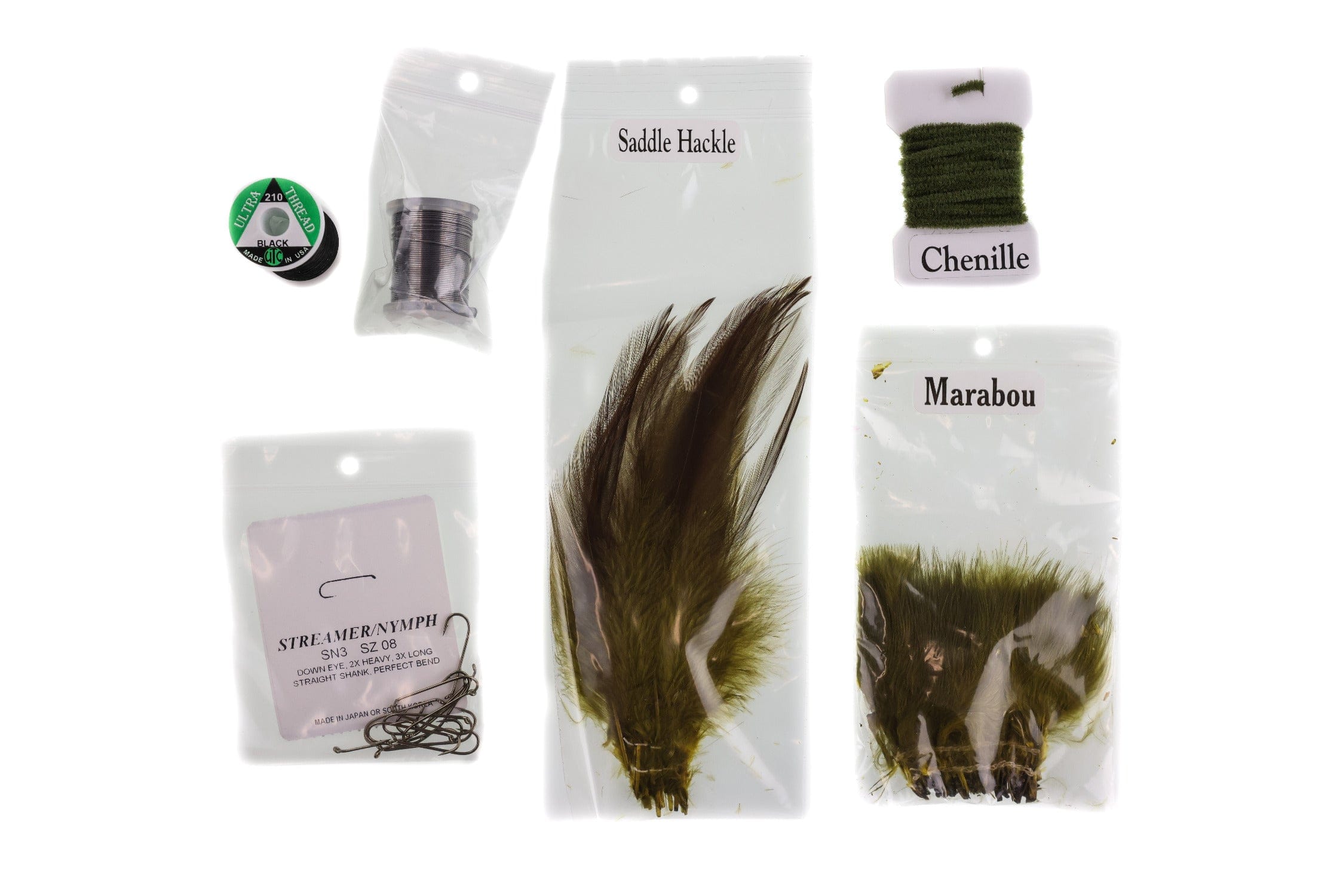 Wapsi Wooly Bugger Fly Tying Kit