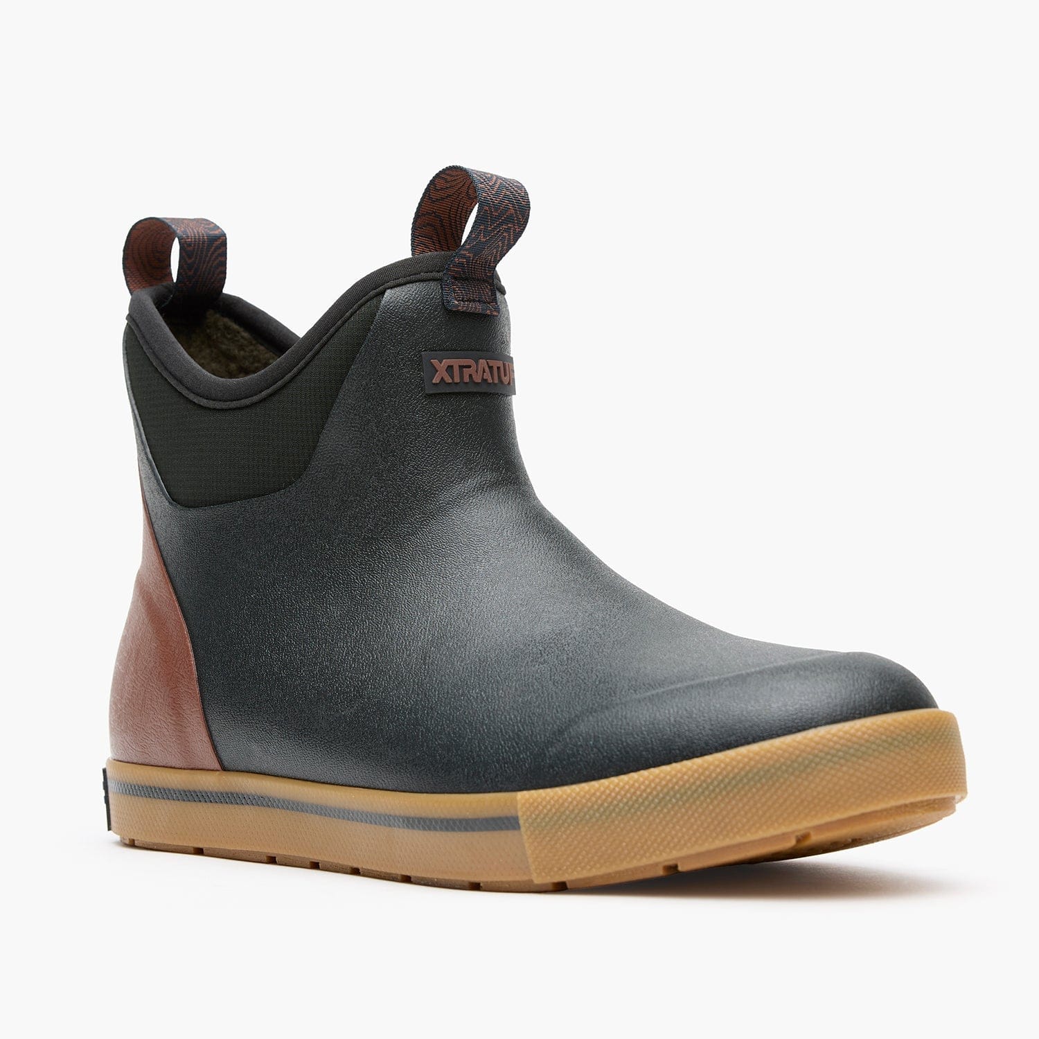 Xtratuf Men's Camp Fleece Lined 6 in Ankle Deck Boot