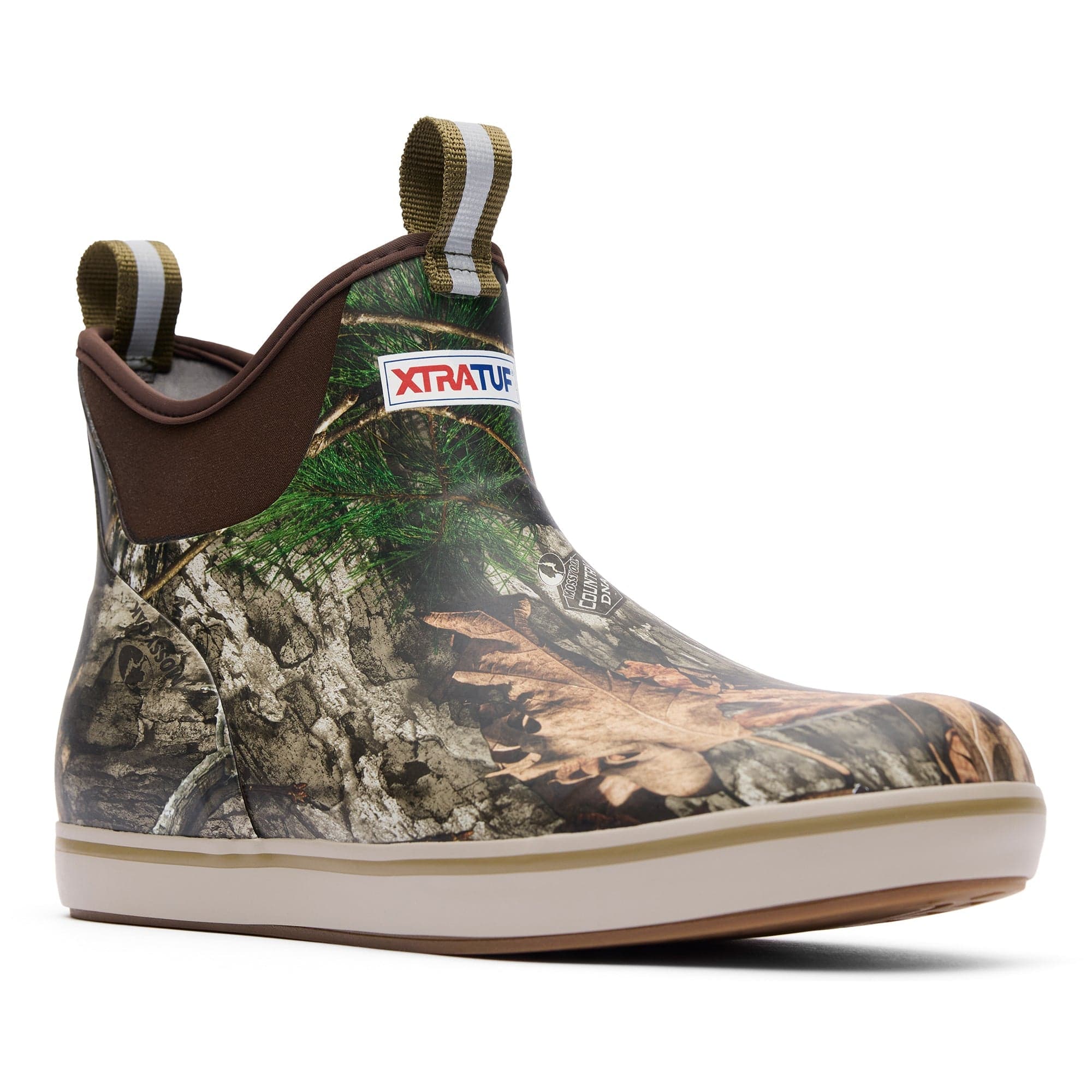 Xtratuf Men's Mossy Oak(R) Country DNA 6 in Ankle Deck Boot