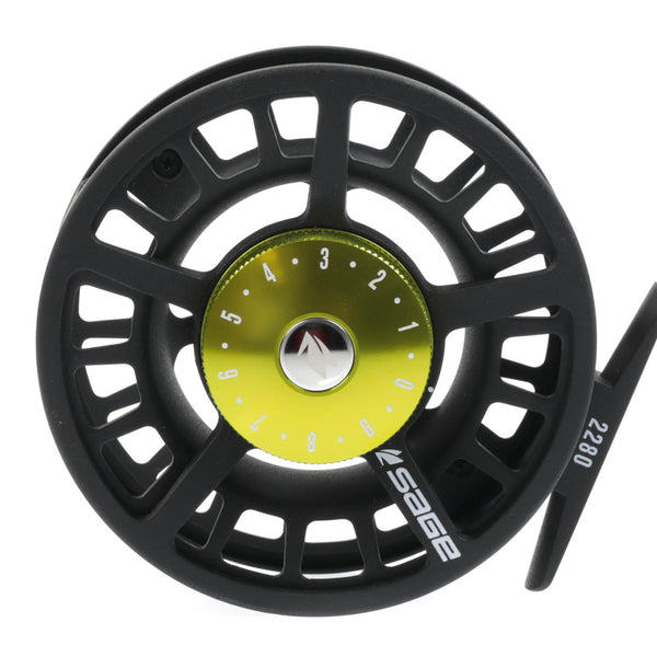 dage fly reel Sage Spectrum C - Black now upgraded with an innovative redundant seal system to lock out grit and salt Sage Spectrum Fly Reel