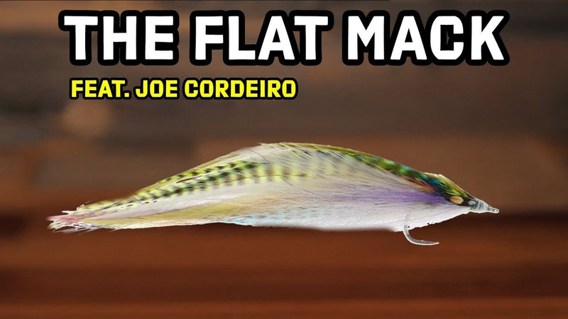 How To Tie Joe Cordeiro's Flat Mack