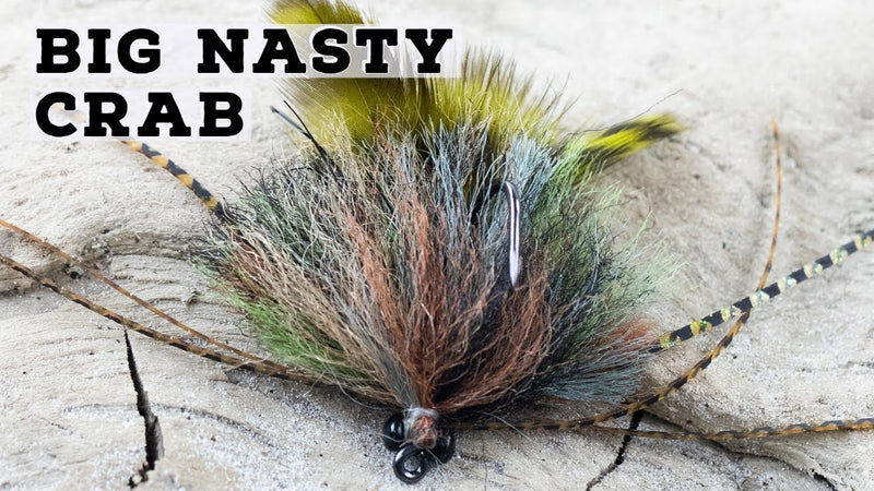 How to Tie the Big Nasty Crab Fly