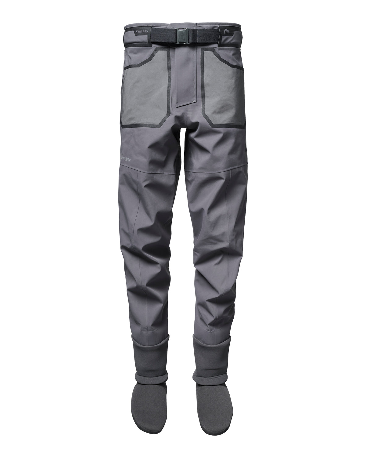Simms G3 Pro Wader Pants in Anvil, view 1