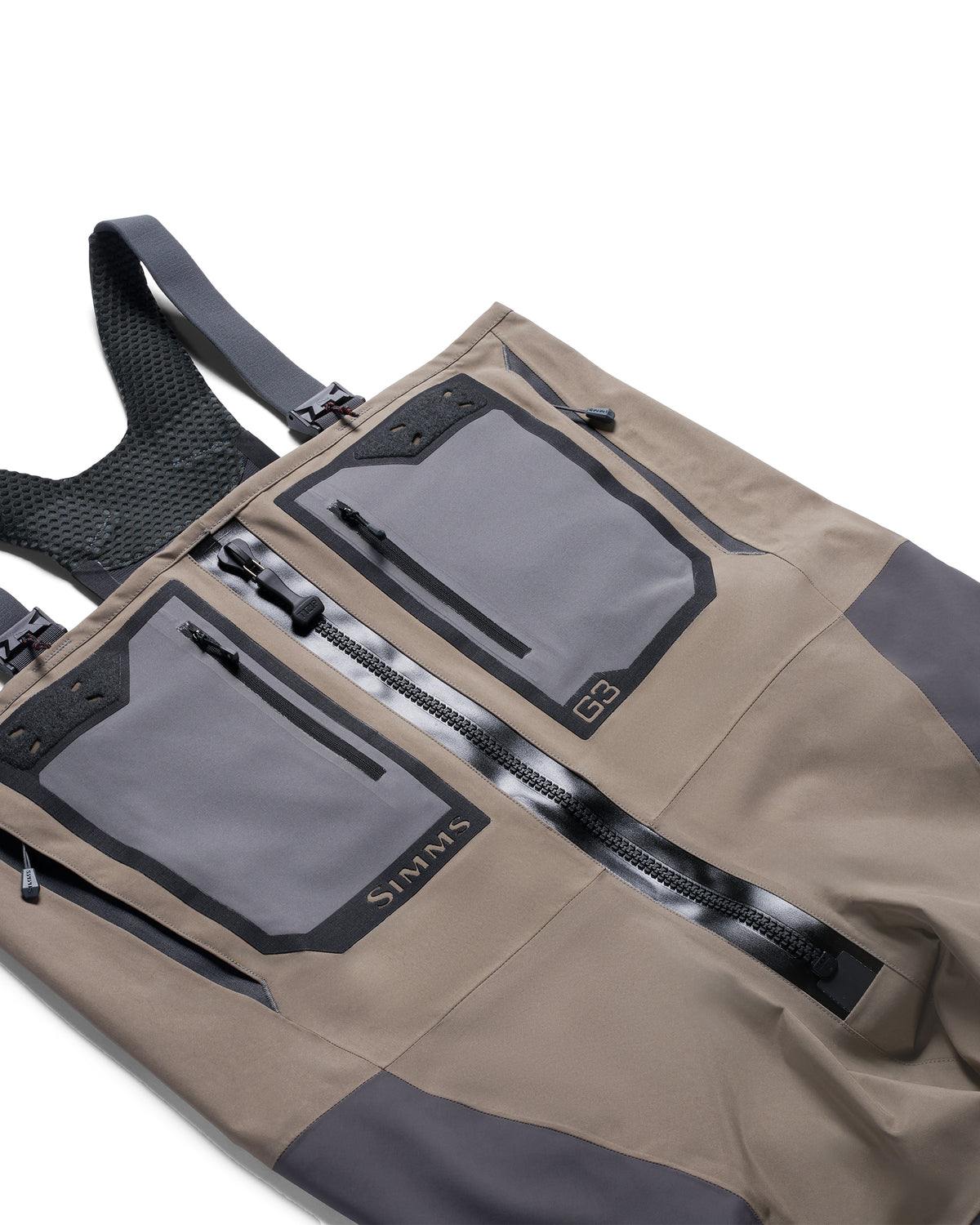 Simms G3Z Pro Stockingfoot Waders in Dark Elkhorn, view 10