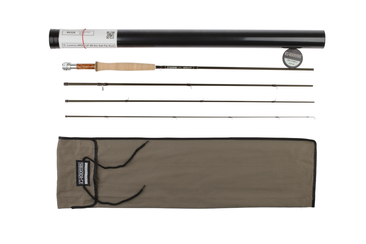 Used G. Loomis NRX+ LP 8ft 6in 4wt Fly Rod (486-4)