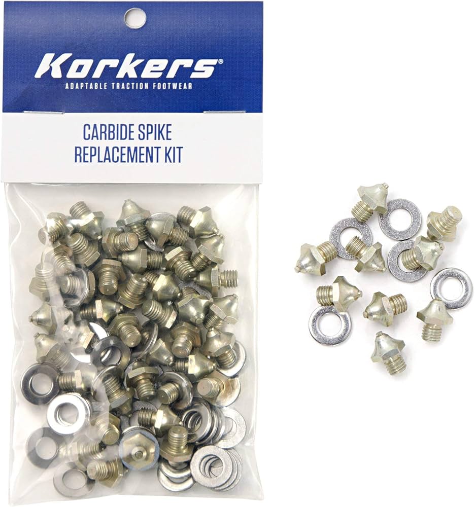 Korkers Threaded Carbide Spike Replacement Kit