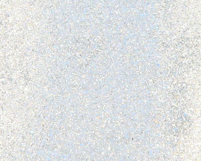 Pearlescent white iridescent Crystal Skin sheet with fine holographic glitter flakes for fly tying