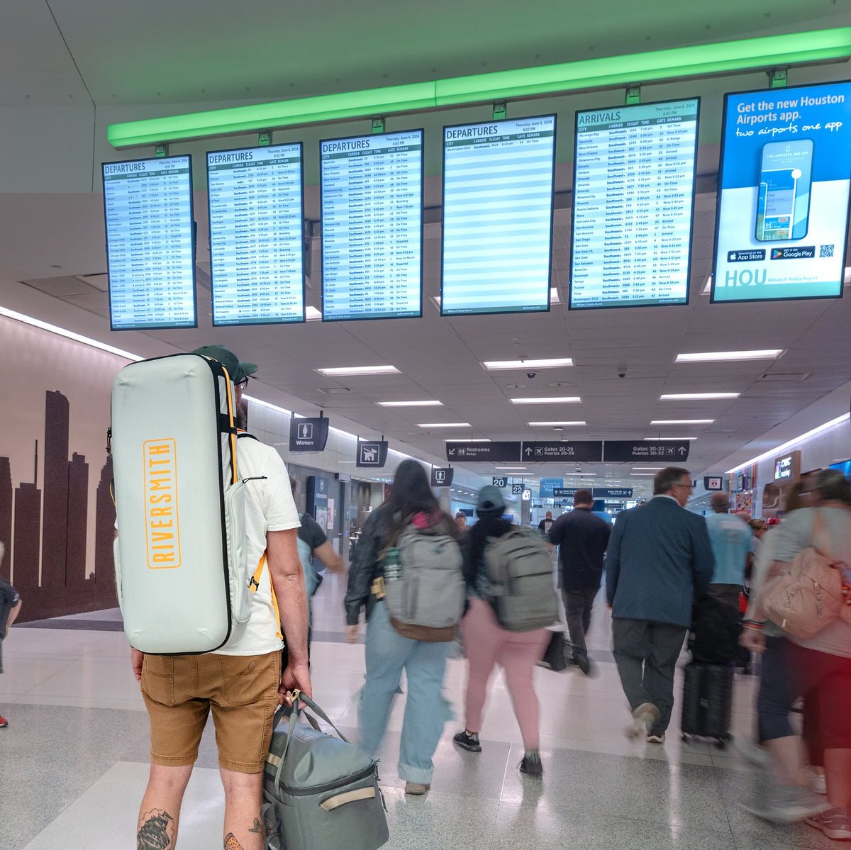 Riversmith The Travel Pack: Fly Fishing Travel Bag