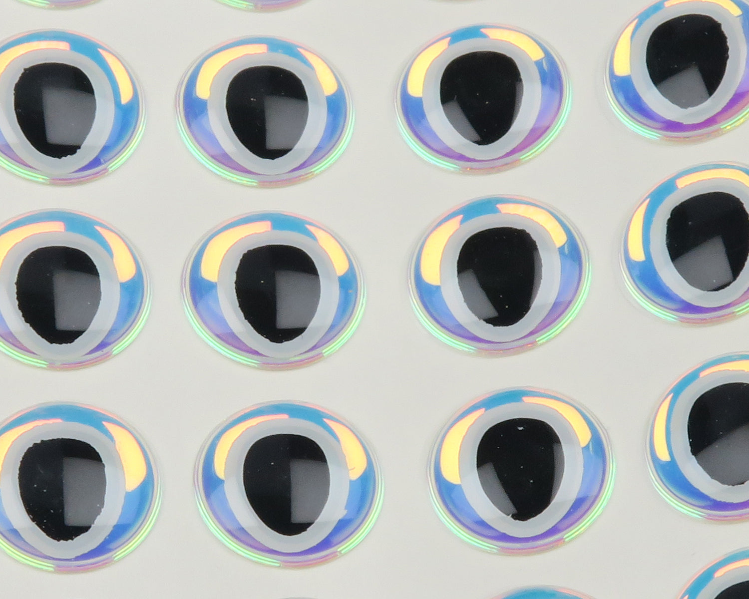 Hareline Oval Pupil 3D Adhesive Eyes