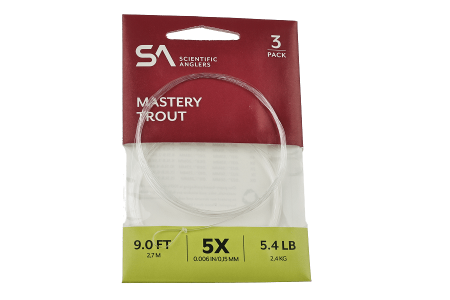 Scientific Anglers Mastery Trout Leader 3-Pack