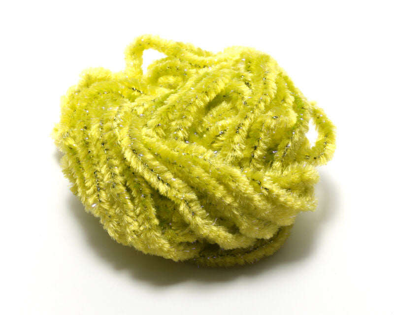 Hareline Wooly Bugger Tinsel Core UV Rayon Chenille