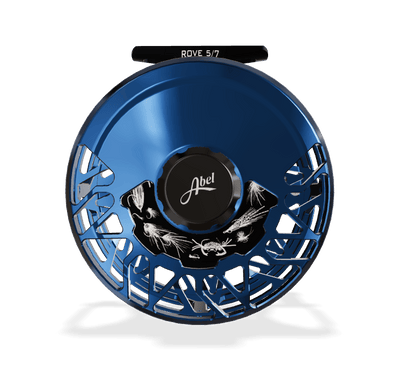 5/7 - Ported / Deep Blue / Fresh-Salt Combo Plate / Sm Wood - Rosewood