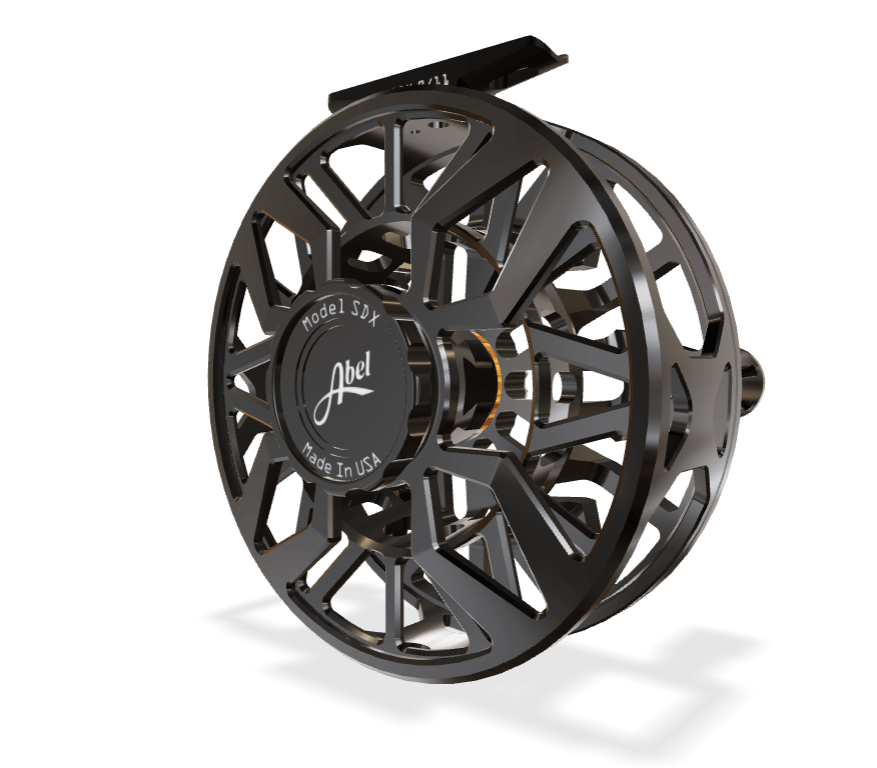 abel fly reels logo SDF 4/5 Reel | Abstract Rainbow Abel SDF 5/6wt Colorado Rockies edition with matching nipper collector Abel Fly Reels Premium
