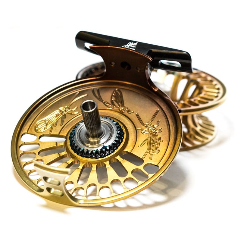 addis beek fly reel Custom Abel TR (Builder) ported frame Abel TR Fly Reel -