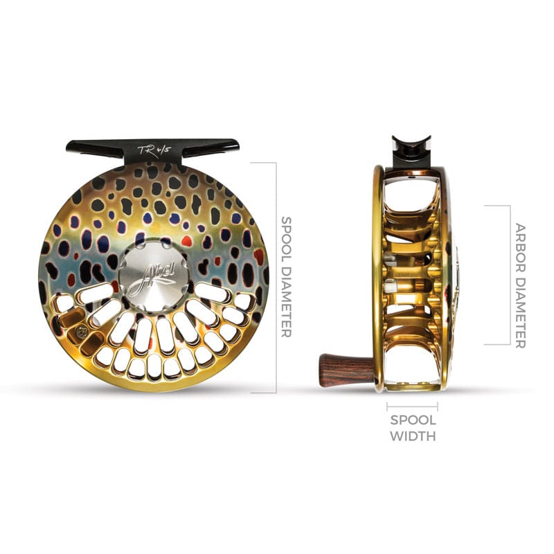 abel fly reel parts TR classically elegant reel for alpine meadow fishing Abel TR Series Fly Reels