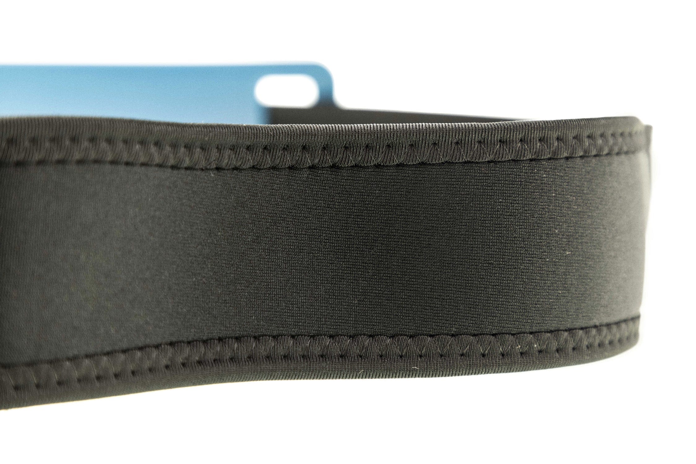 Black neoprene Ahrex Flexistripper line basket strap with reinforced zigzag stitching and smooth padded finish