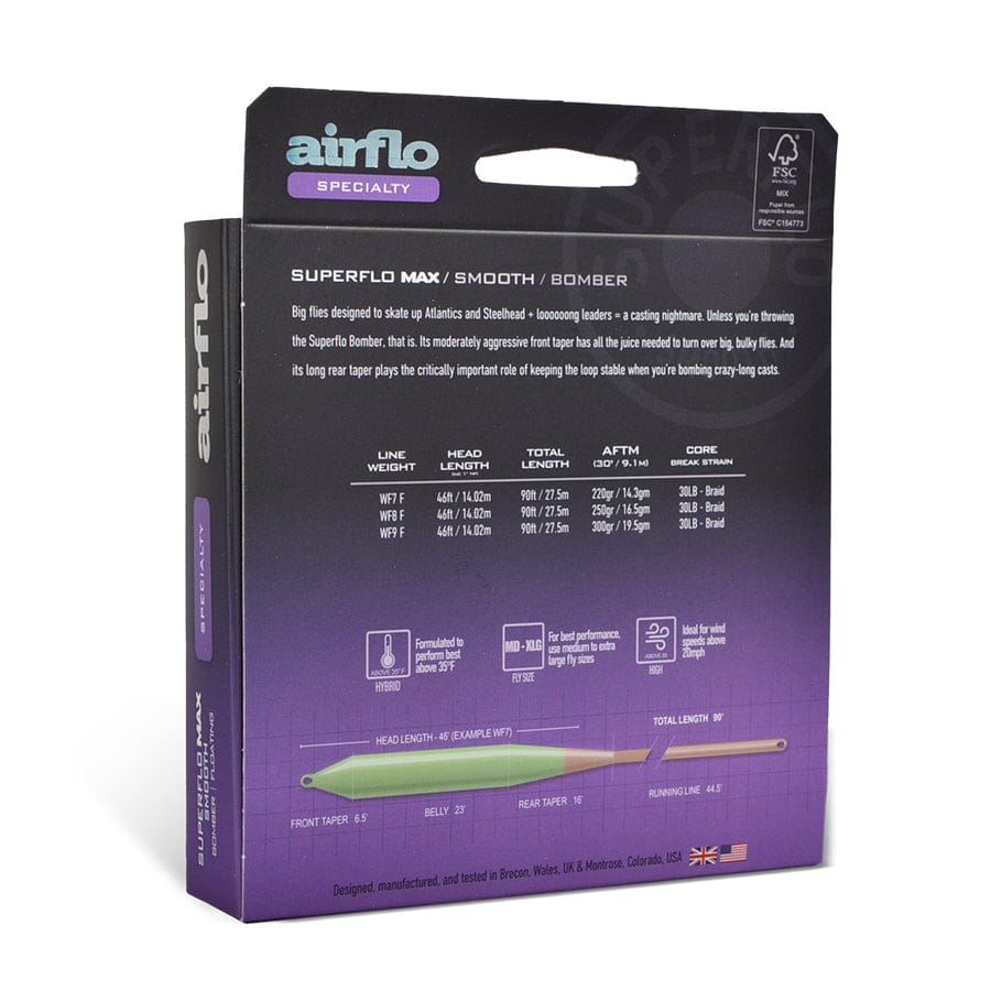 Airflo Superflo Max Bomber Fly Line