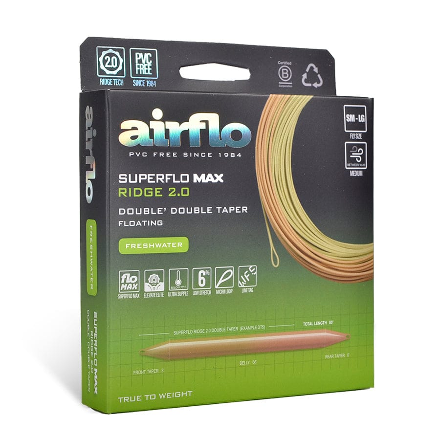 Airflo Superflo Max Ridge 2.0 Double Taper Fly Line