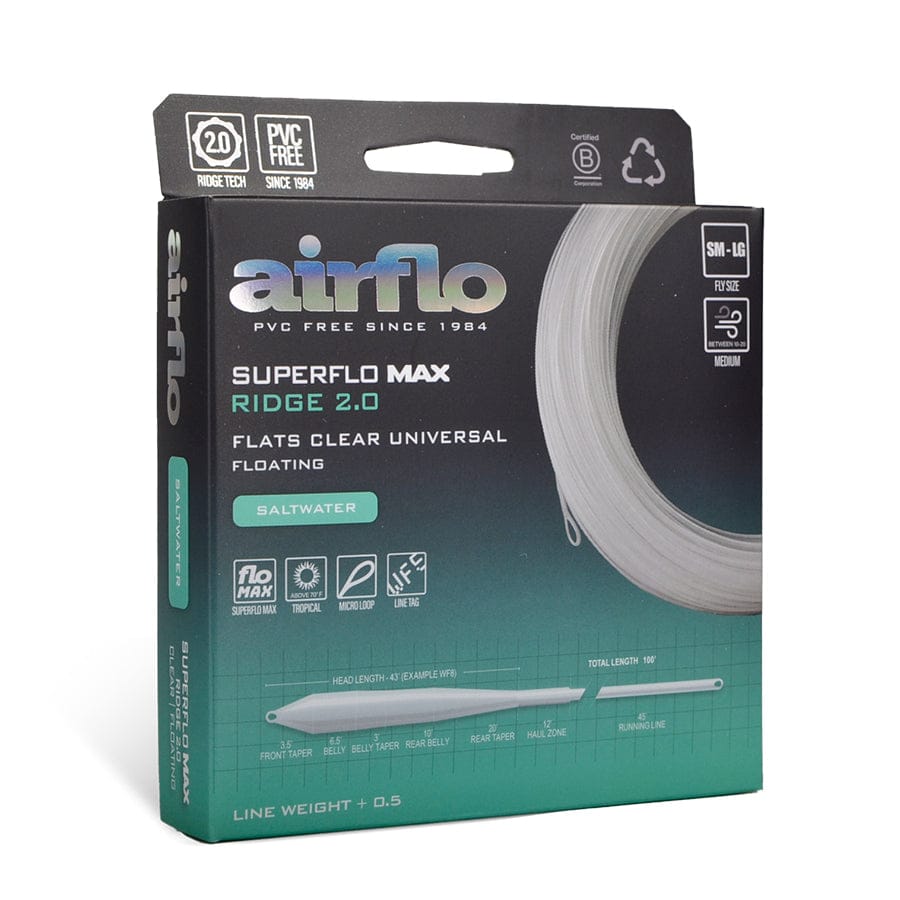 Airflo Superflo Max Ridge 2.0 Flats Universal Saltwater Fly Line
