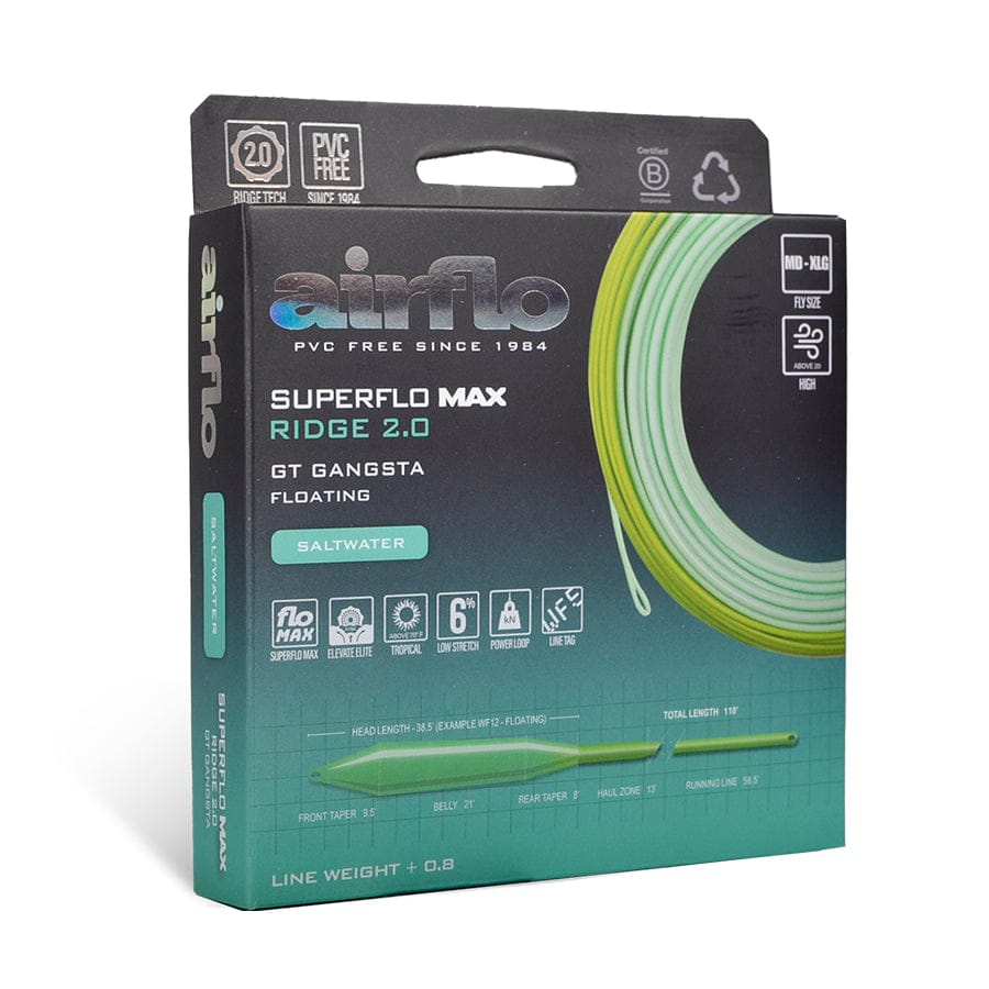 Airflo Superflo Max Ridge 2.0 GT Gangsta Saltwater Fly Line