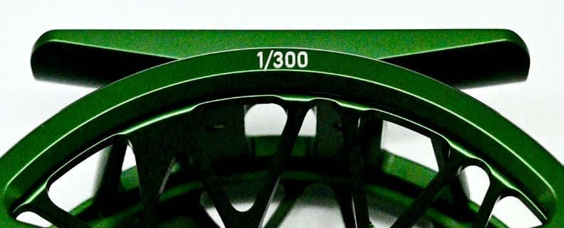 Bauer RVR Limited Edition Green/Silver Fly Reel