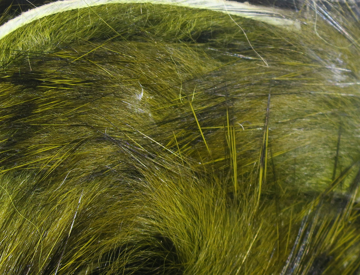 Hareline Black-Barred Rabbit Fur Strips
