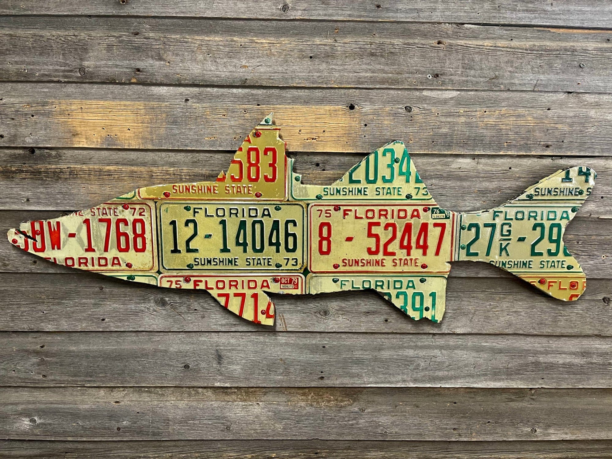 Florida Snook License Plate Artwork - Image 1