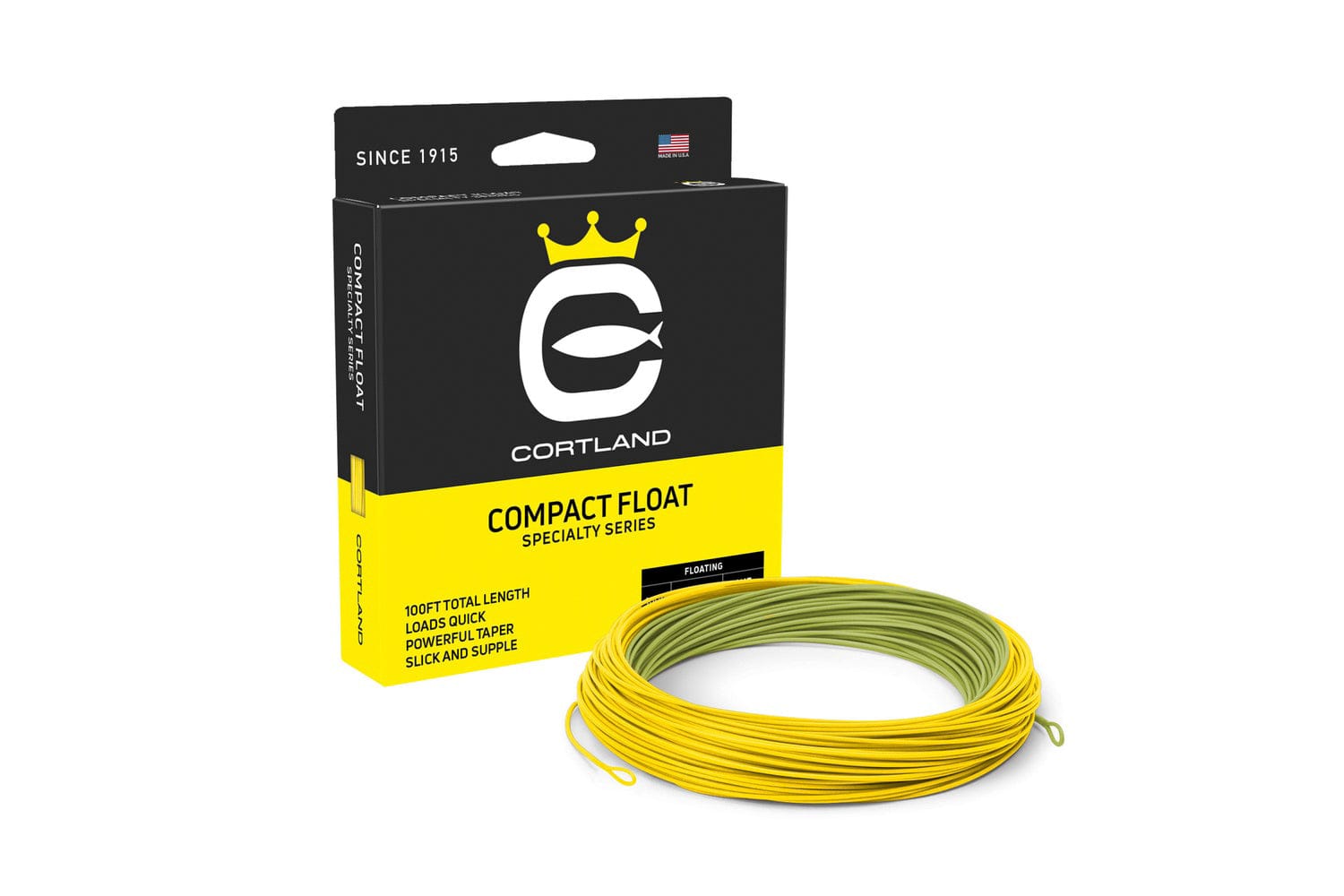 Cortland Compact Specialty Floating Fly Line | Trident Fly Fishing