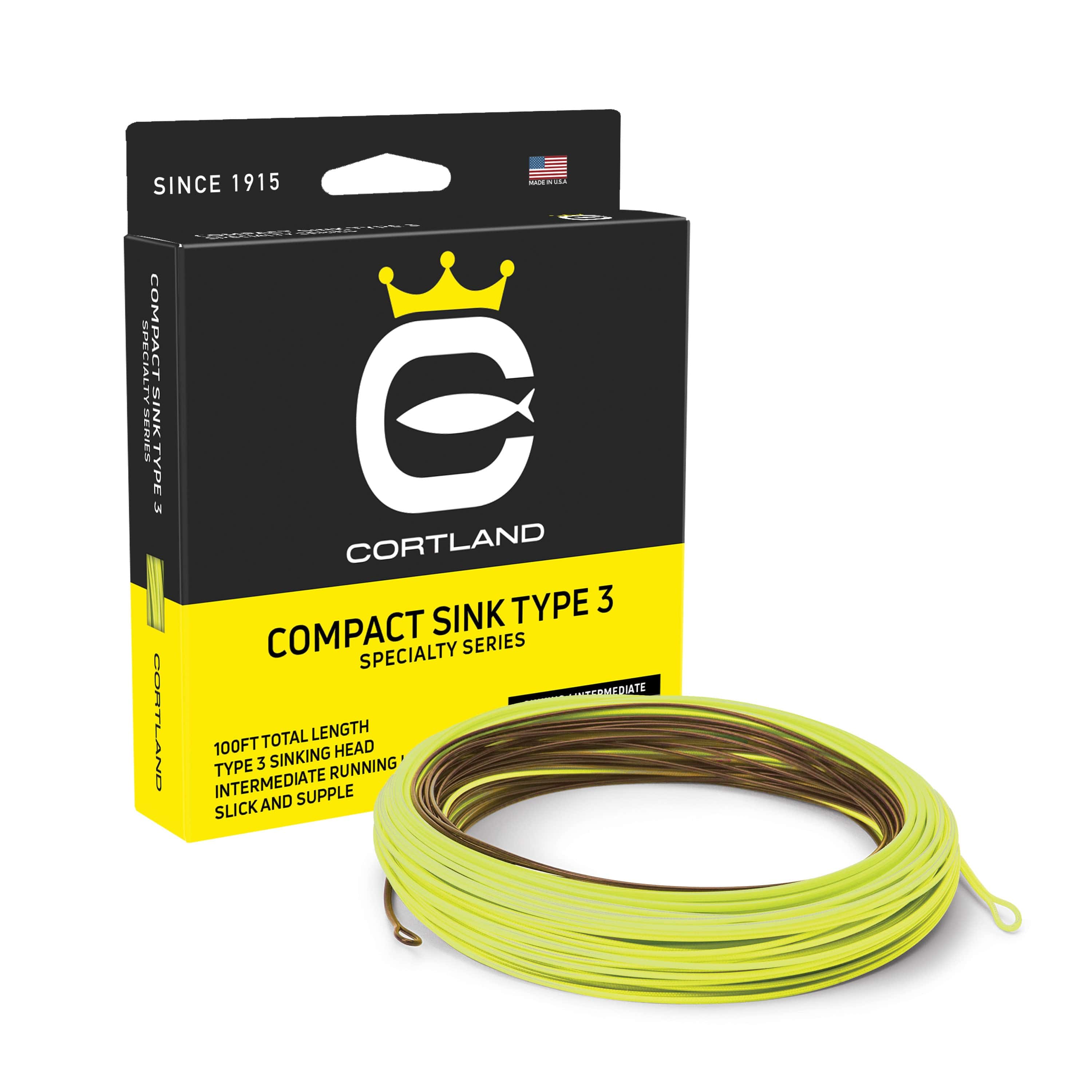 Cortland Compact Specialty Sink Fly Line