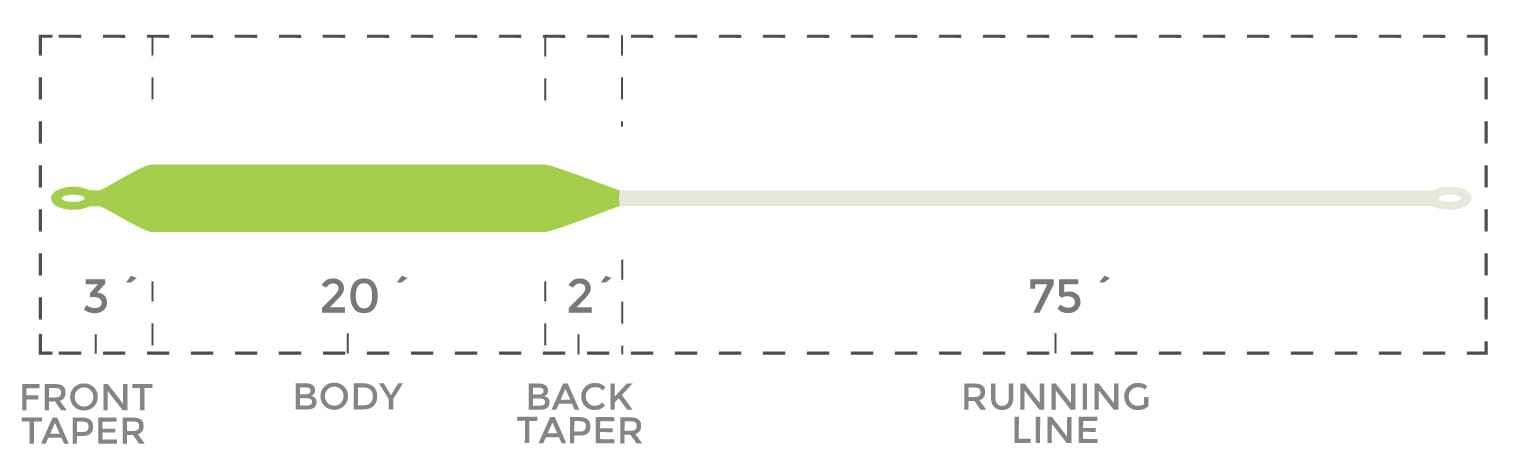 Cortland Compact Switch Fly Line