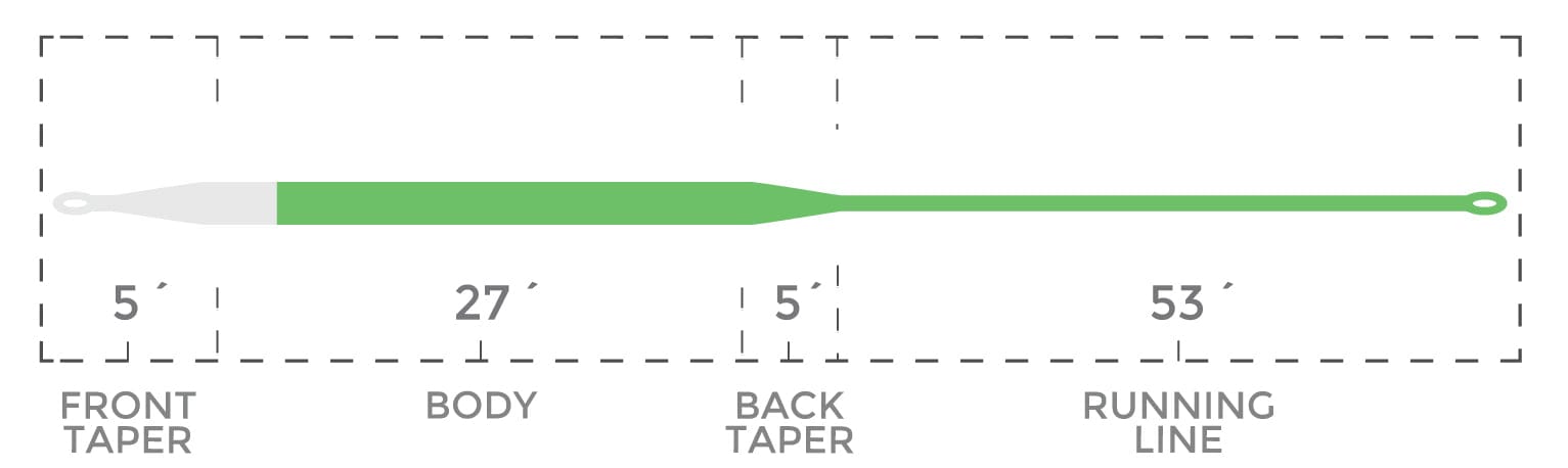 Cortland Ghost Tip 15 Specialty Fly Line