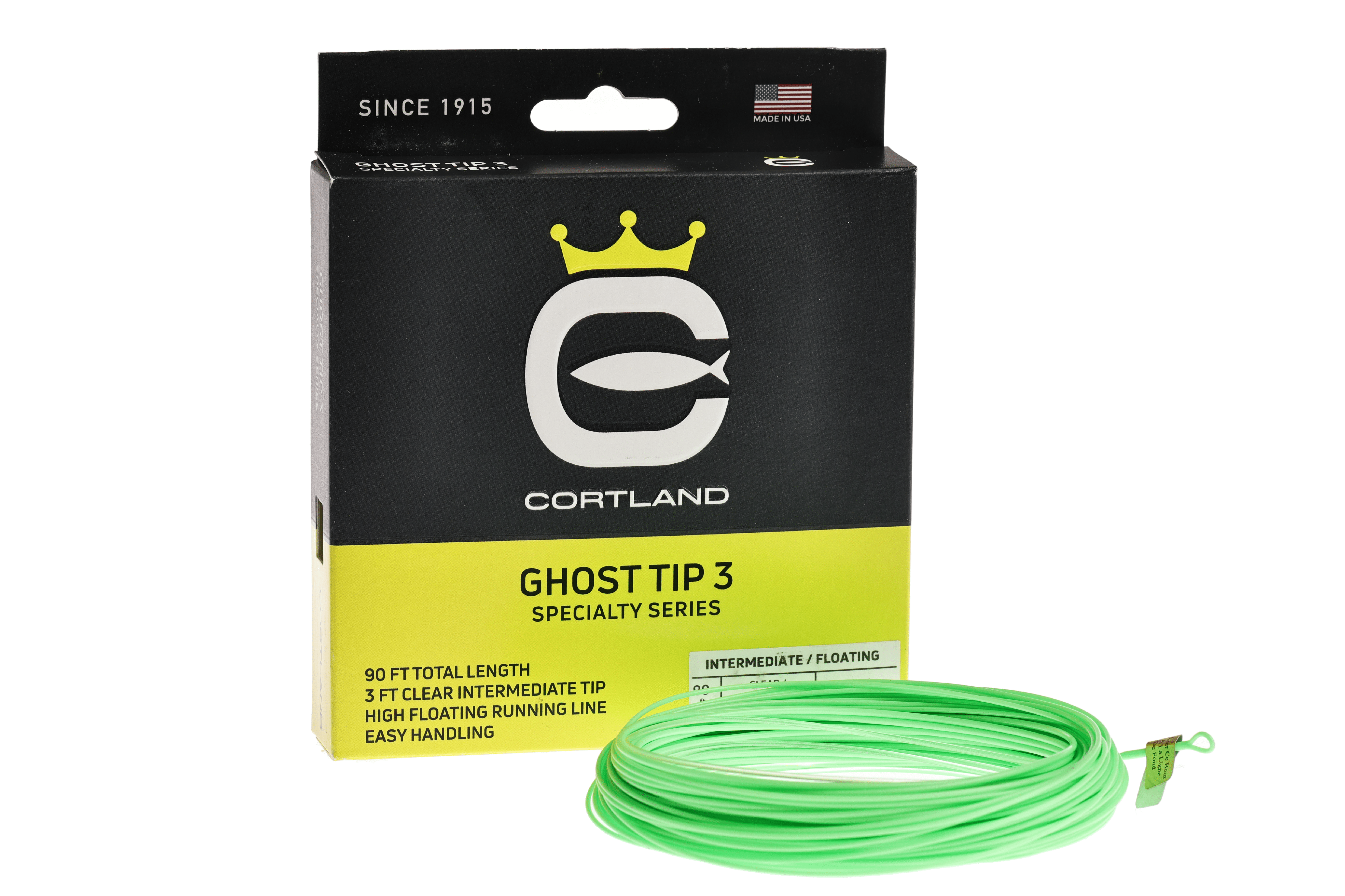 Cortland Ghost Tip 3 Fly Line