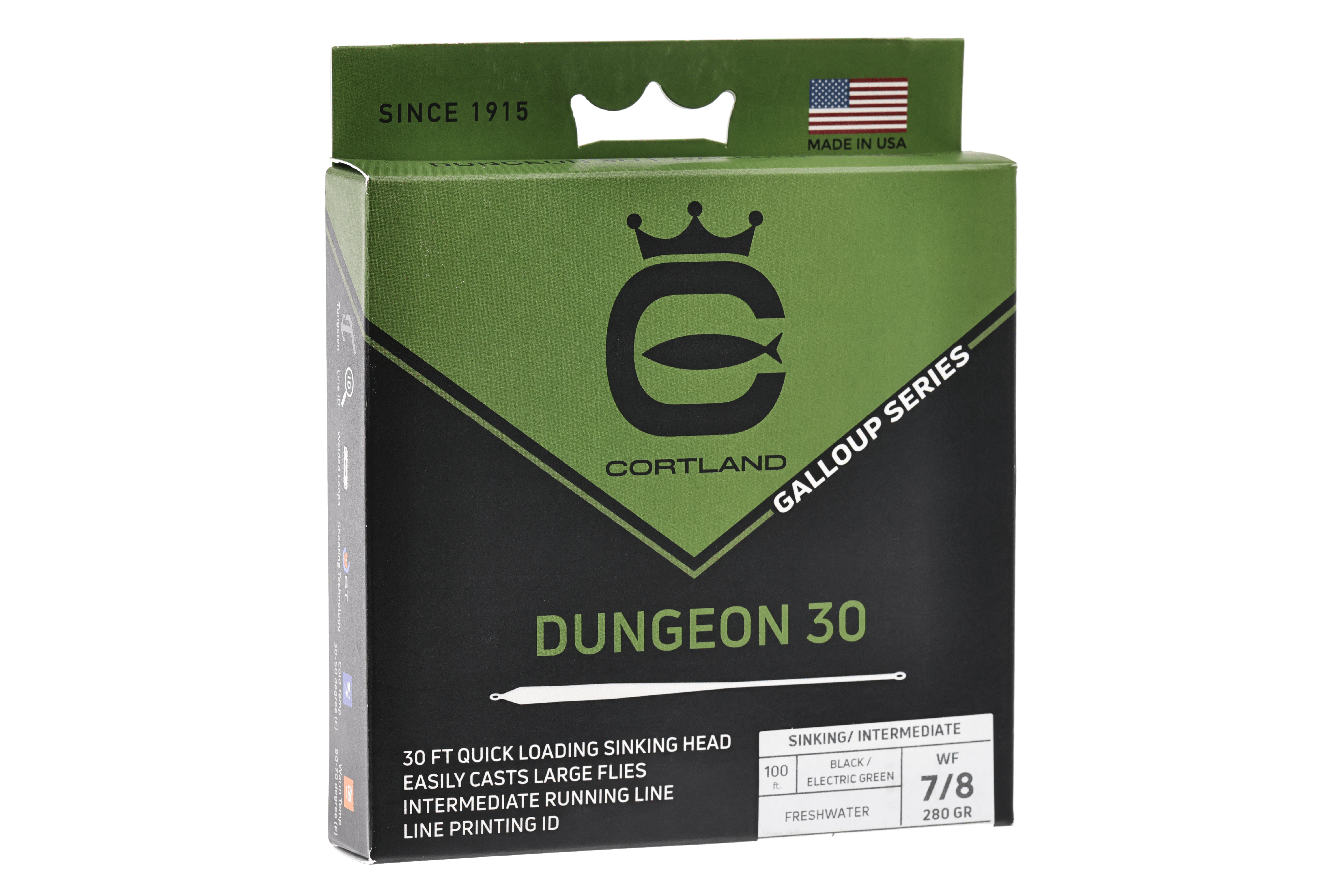 Cortland Kelly Galloup Dungeon 30 Fly Line
