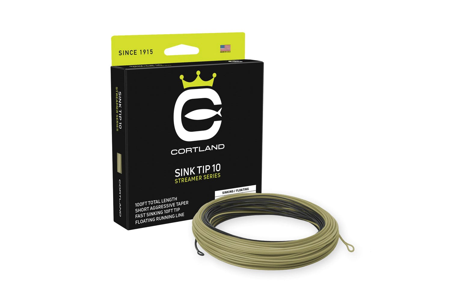 Cortland Streamer Sink Tip 10 Fly Line