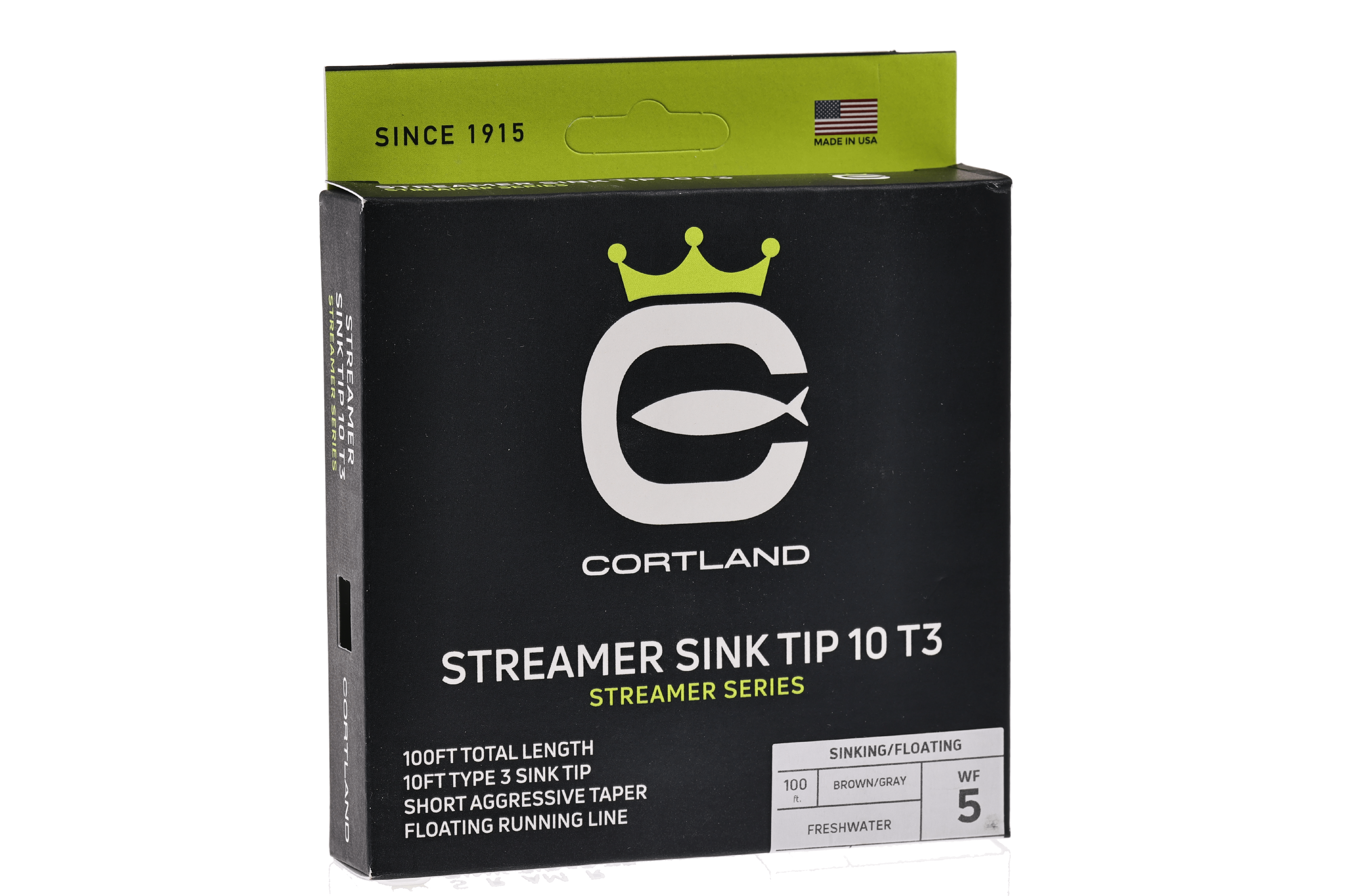 Cortland Streamer Sink Tip 10 T3 Fly Line