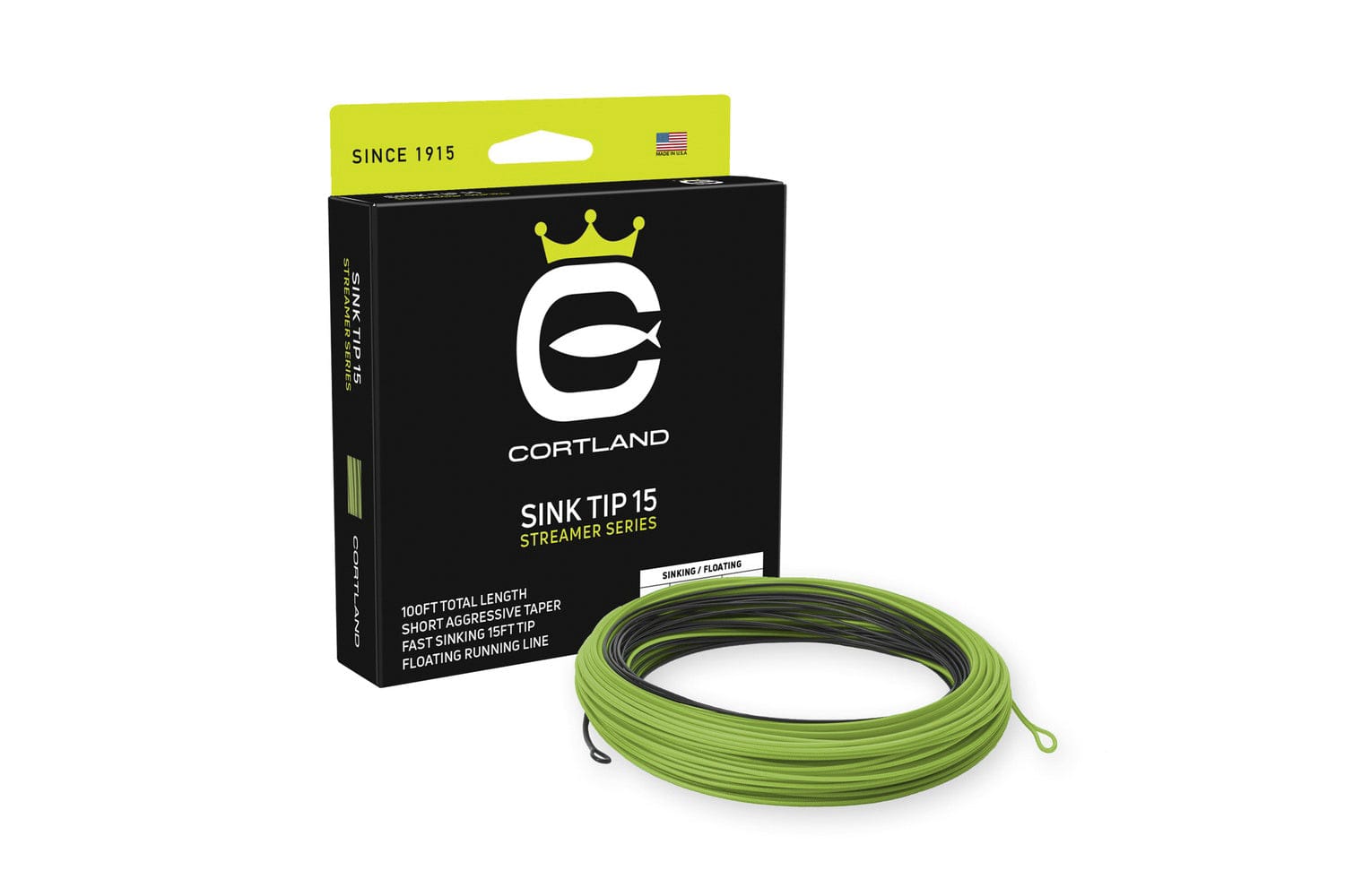 Cortland Streamer Sink Tip 15 Fly Line